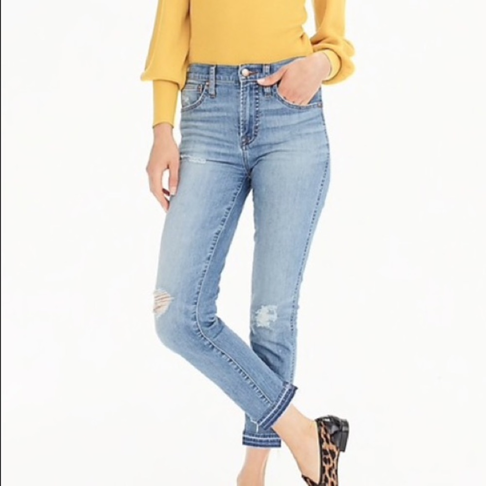J. Crew vintage straight jeans